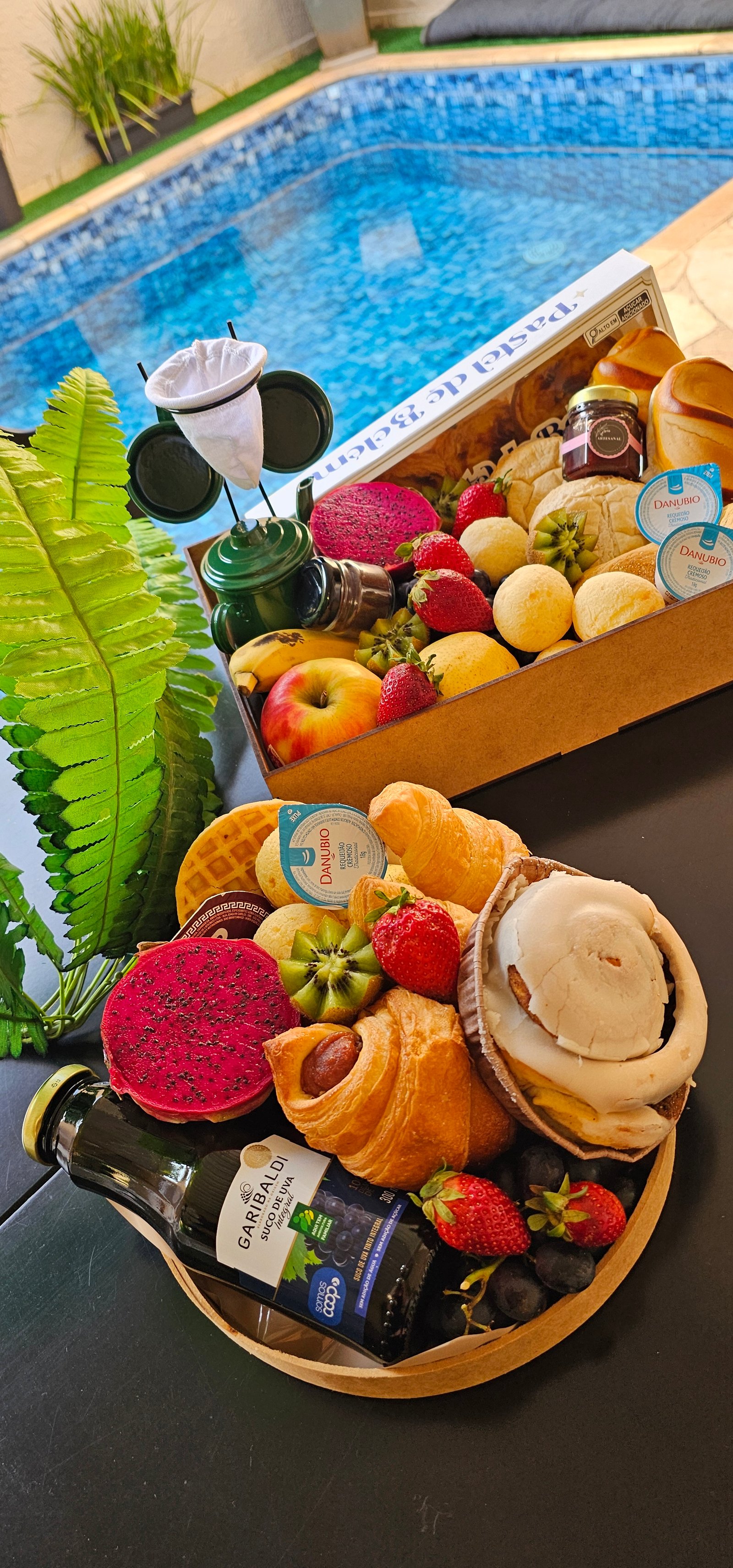 Cestas de café da manhã TAHANINA