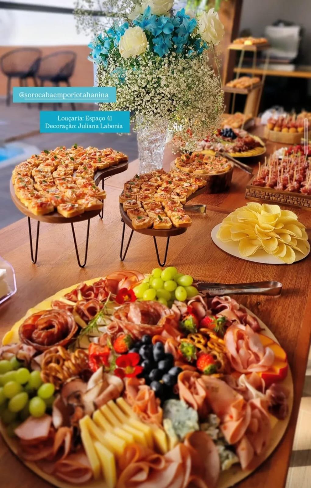 Mesa posta TAHANINA - composição 18