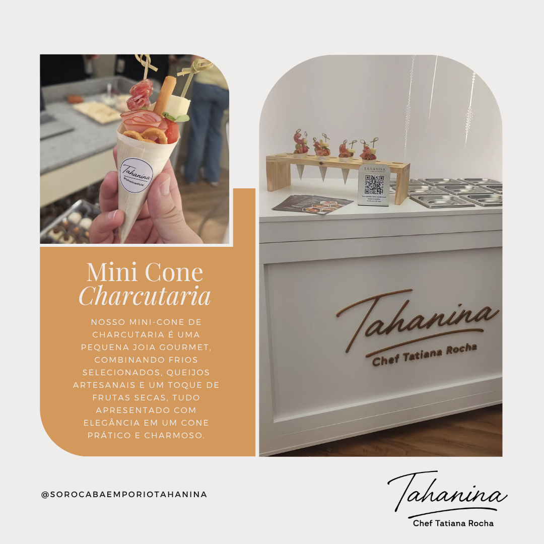 Mini Cone Charcutaria