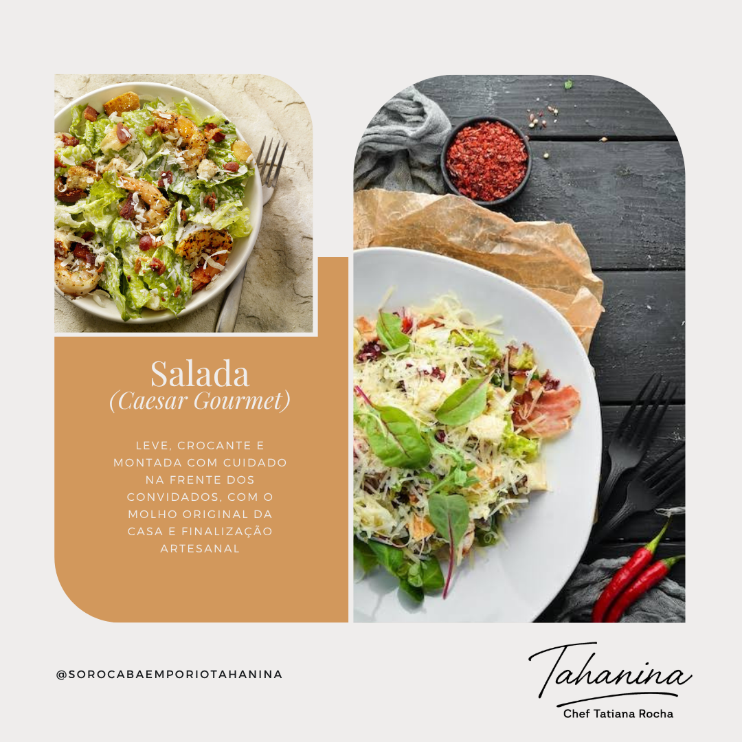 Salada Caesar Gourmet Experience
