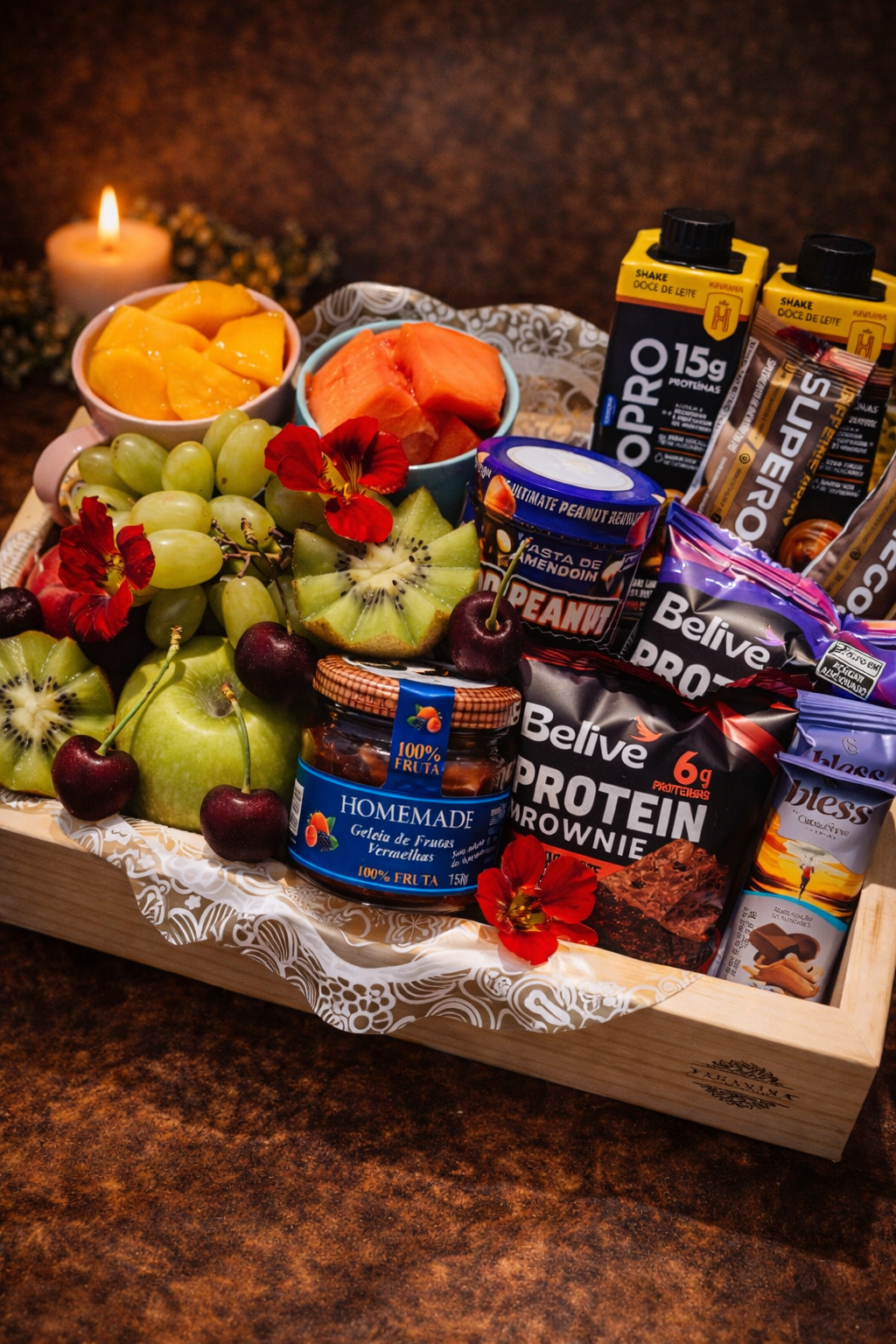 Cesta Fitness TAHANINA – Energia & Bem-Estar