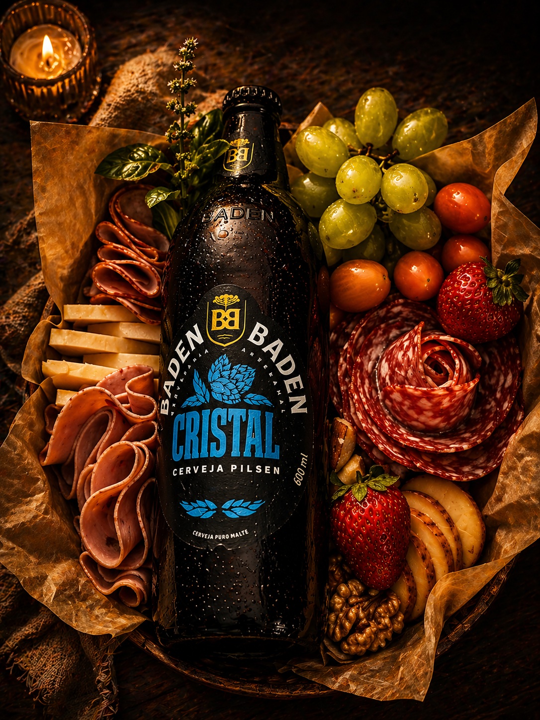 Cesta Happy Hour Gourmet